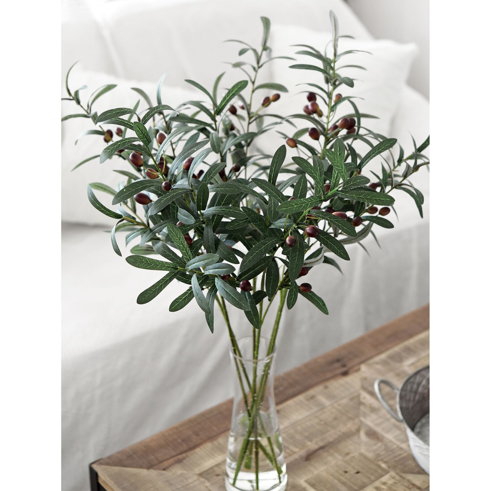 Premium Quality Artificial Olive Leaves and Branches With Etsy