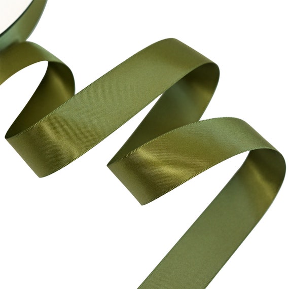 Double Sided Satin Ribbon Sold By The Metre 5 Widths Choice Of 15 Colours 