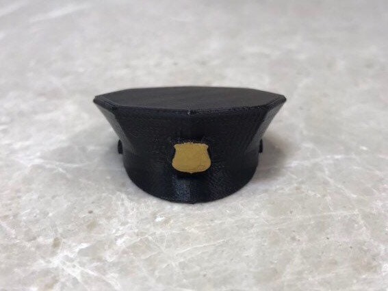 Miniature Police Hat Tiny Small Little 