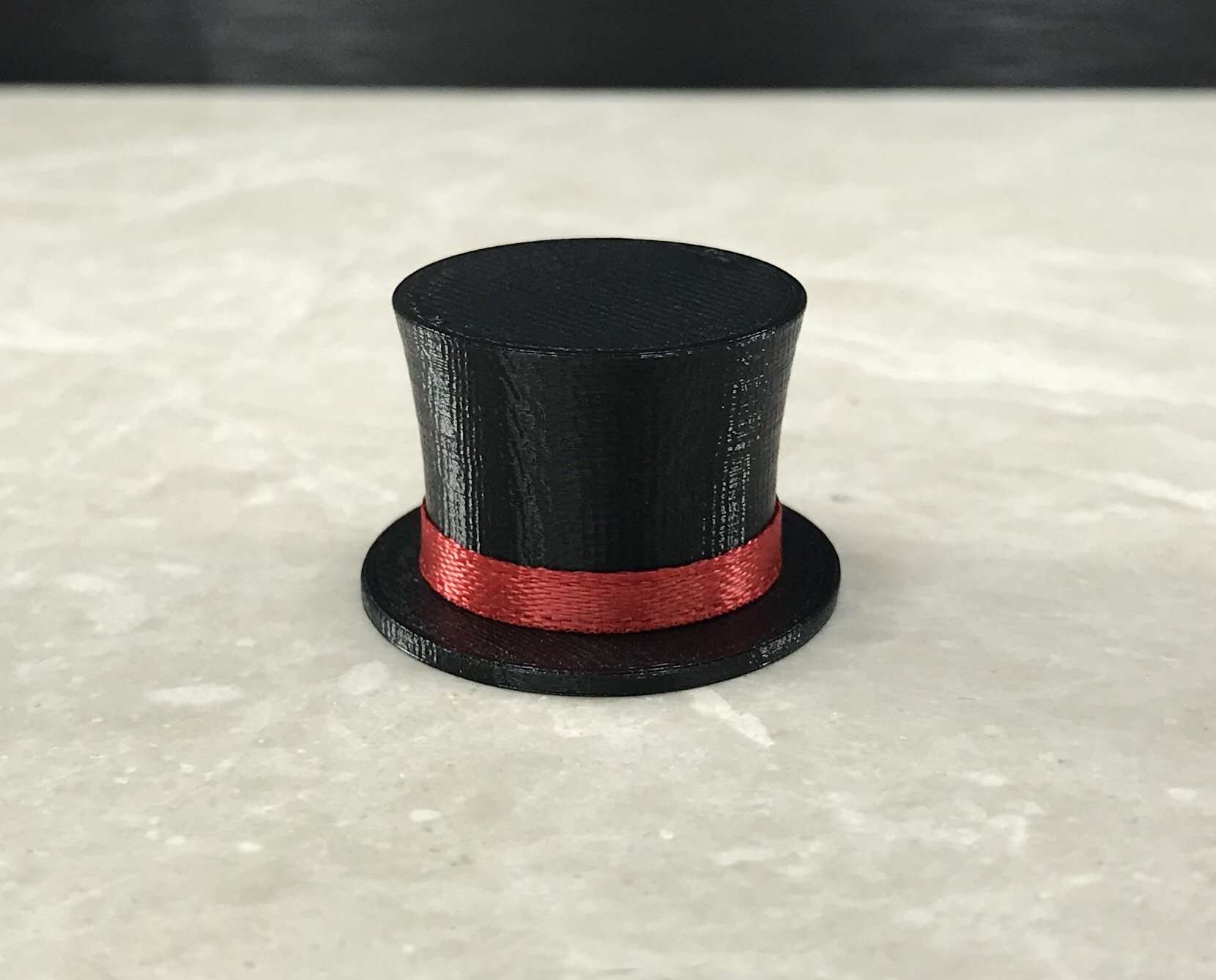 Mini black top store hat