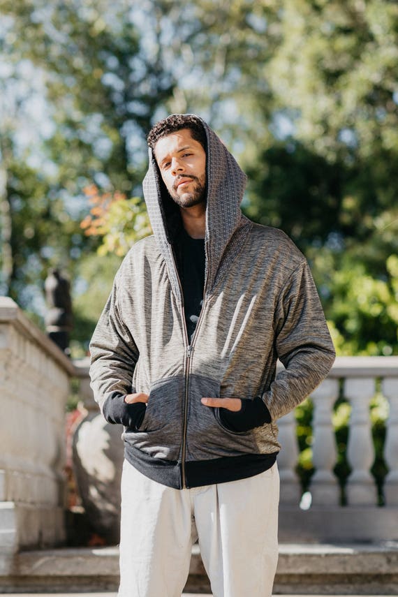 Fleece lined hoodie mens uk online