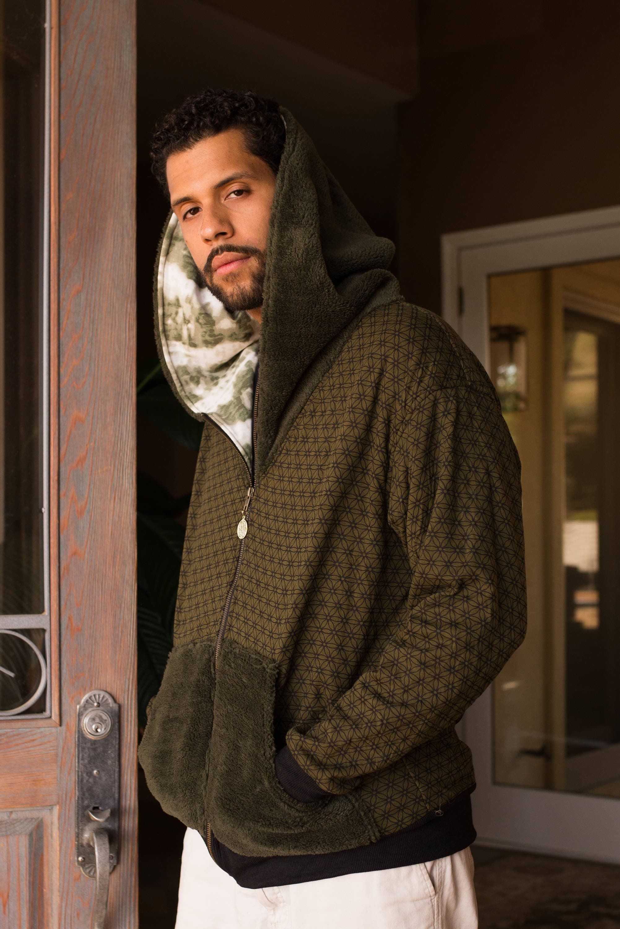 Fur Lined Zippered Hoodie - Etsy Fur Lined Zippered Hoodie - Etsy