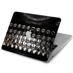 Estuche rígido para máquina de escribir para MacBook Pro 13, MacBook Air 13 Estuche A2337 A2338 M1, MacBook Pro 16 pulgadas 15 pulgadas 12 pulgadas imagen 1