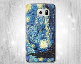 Starry Nights Van Gogh Hard & Leather Flip Case Huawei Motorola Moto G Stylus Power Motorola Razr 50 Nokia OnePlus Sony Xperia