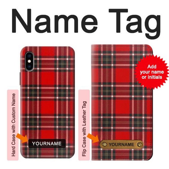 TARTAN LEATHER OUT 2 Samsung S10 Case