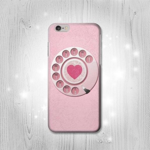 Pink Retro Rotary Phone Hard & Leather Flip Case iPhone 11 Pro | Etsy
