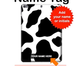 Seamless Cow Pattern Hard Back Case for iPad 6 5 9.7 iPad Mini 6 7