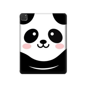 Cute Panda Cartoon  Hard Back Case for iPad 6 5 9.7 iPad mini 6 7 iPad Pro 12.9 11 10.5 10.2 iPad Air 3 4 5 iPad Air (2024)