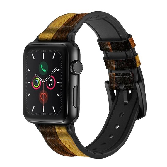 Warrior Spartan Helmet Leather Silicone Smart Watch Band Strap