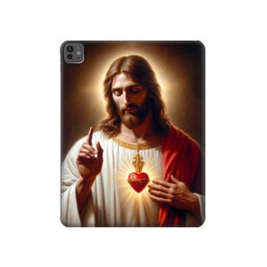 Étui rigide Jésus-Christ pour iPad 6 5 9,7 iPad mini 6 7 iPad Pro 12,9 11 10,5 10,2 iPad Air 3 4 5 iPad Air (2026)
