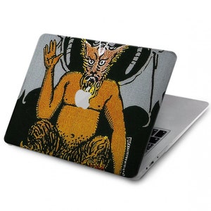 Estuche rígido Tarot Card The Devil para MacBook Pro 13, MacBook Air 13 A2337 A2338 M1, MacBook Pro 16 pulgadas 15 pulgadas 12 pulgadas