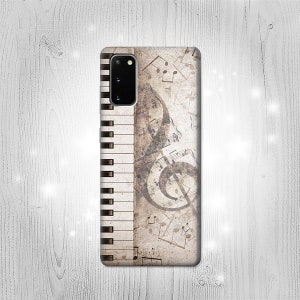 Music Note  Hard & Leather Flip Case Huawei Motorola Moto G Stylus Power Motorola Razr 50 Nokia OnePlus Sony Xperia