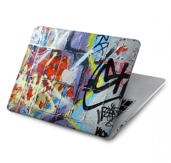Para llevar Caramelo brindis Wall Graffiti Art Hard Case para MacBook Pro 13 MacBook Air - Etsy España