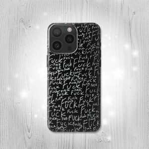 Funny Words Blackboard harde en leren flipcase iPhone 16 Pro Max Plus Samsung Galaxy Z Flip 6 Fold6 Note S24 A15 Google Pixel