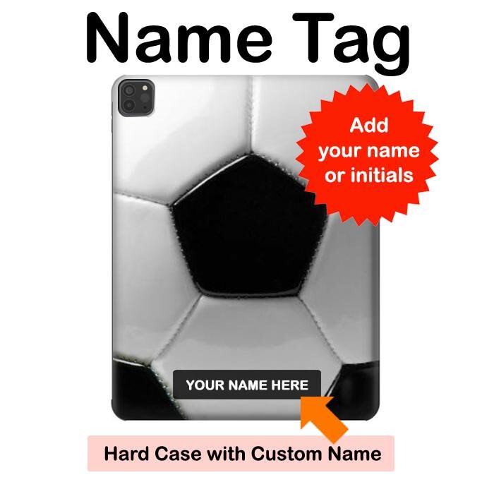Football Soccer Ball Hard Back Case for iPad 6 5 9.7 iPad Mini 6 7