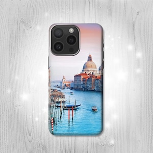 Beauty of Venice Italy Custodia rigida e in pelle Flip per iPhone 16 Pro Max Plus Samsung Galaxy Z Flip 6 Fold6 Note S24 A15 Google Pixel
