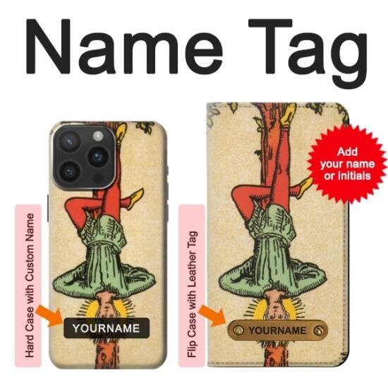 Tarot Card Hanged Man Hard & Leather Flip Case iPhone 17 Pro Max
