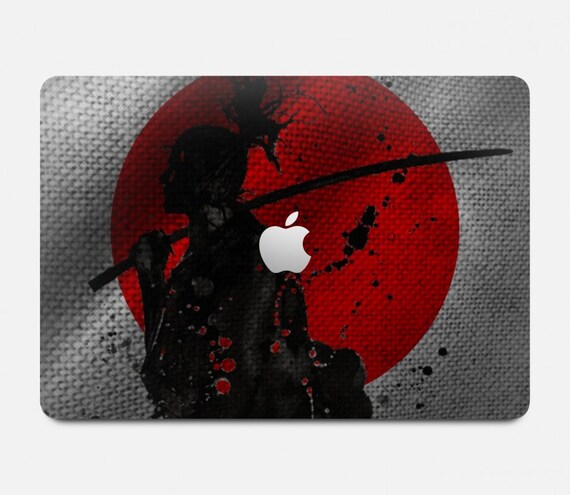 Japan Flag Samurai Hard Case for MacBook Pro 13 MacBook Air 13 Case A2337 A2338 M1 MacBook Pro 16 Inch 15 Inch 12 Inch Etsy