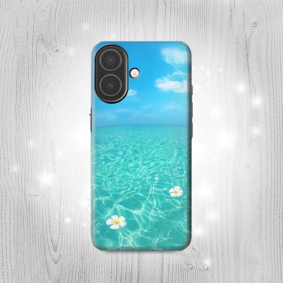 Summer Ocean Beach Hard & Leather Flip Case iPhone 17 Pro Max Air