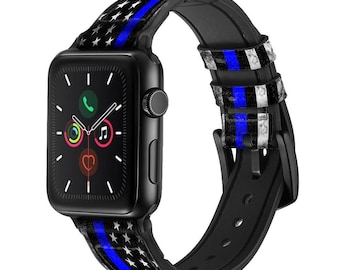 Yakuza Dragon Tattoo Leather & Silicone Smart Watch Band