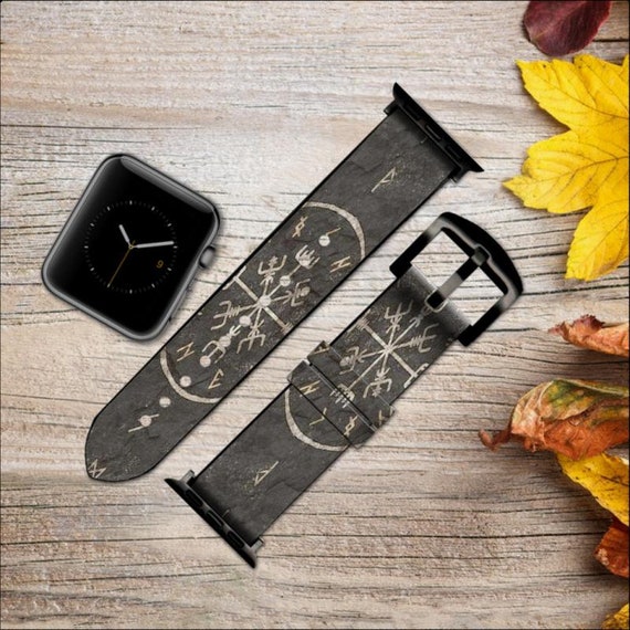 Lantadesign Norse Ancient Viking Symbol Smart Watch Band Strap