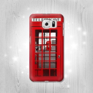 Klassieke Britse telefooncel Harde en leren flipcase Huawei Motorola Moto G Stylus Power Motorola Razr 50 Nokia OnePlus Sony Xperia