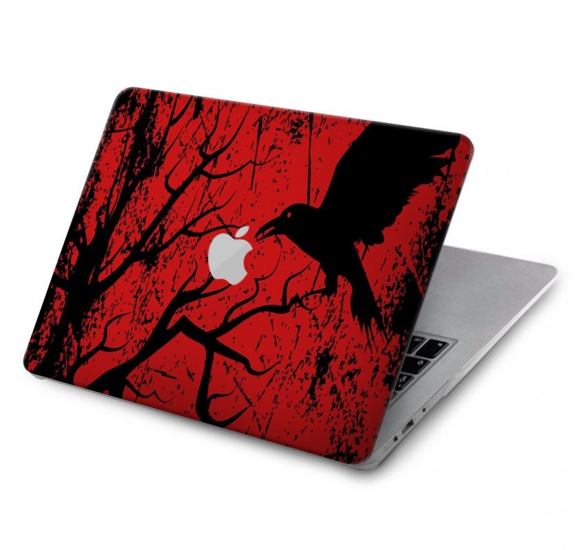 MacBook本体 black tree12 Crow Black Blood Tree Hard Case for MacBook Pro 13, MacBook