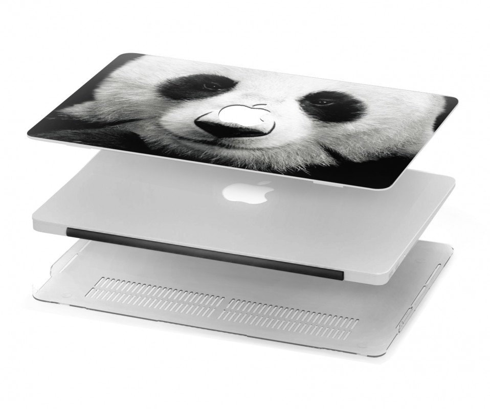 イ*ャ様 A2338 Panda Bear Hard Case for MacBook Pro 13, MacBook Air 13 Case