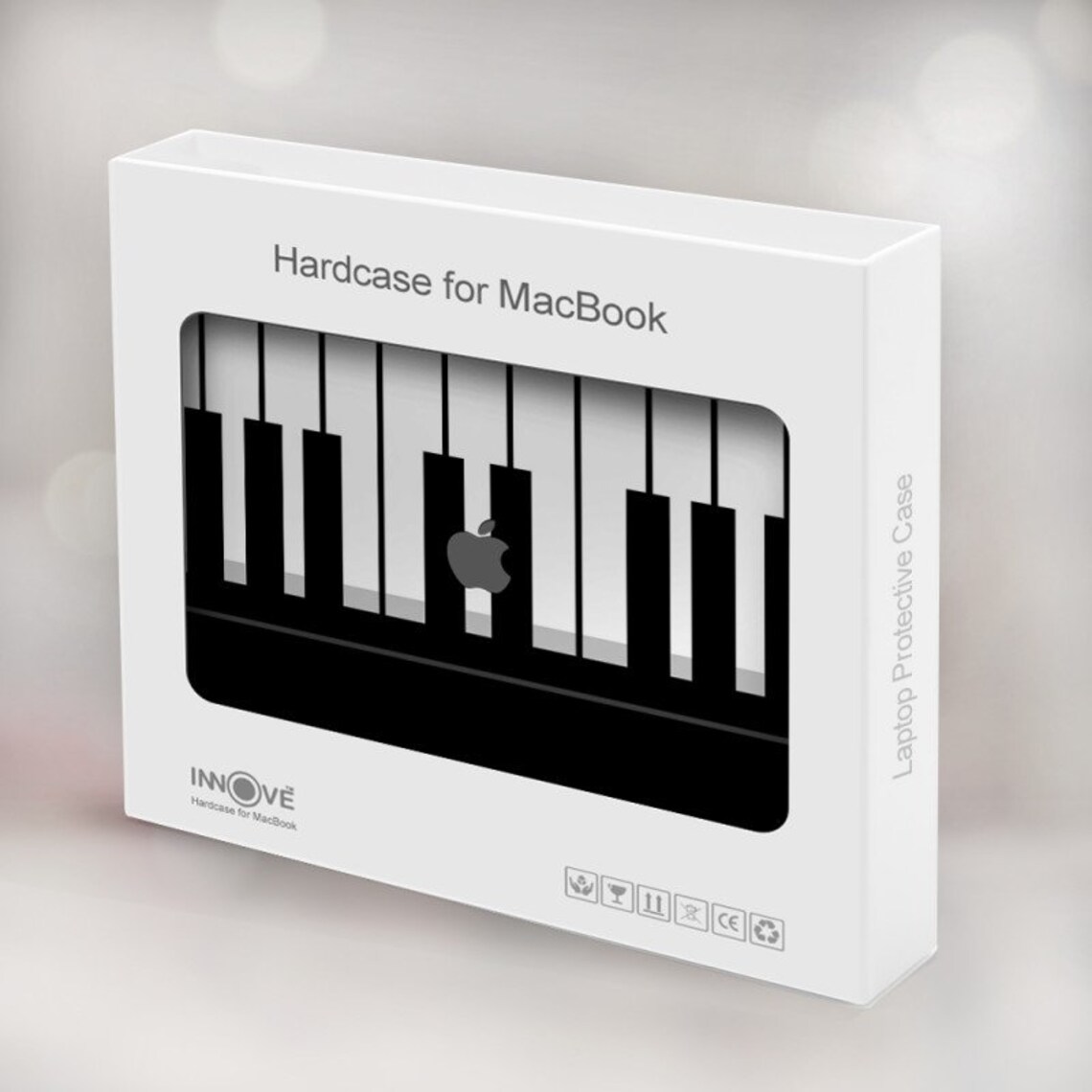 Black and White Piano Keyboard Hard Case for Macbook Pro 13 Etsy