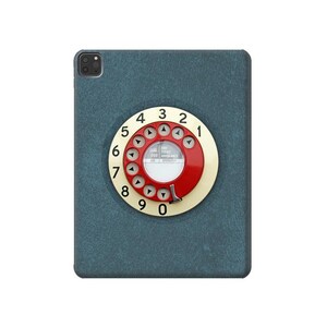Telefoon met draaischijf harde achterkant voor iPad 6 5 9,7 iPad mini 6 7 iPad Pro 12,9 11 10,5 10,2 iPad Air 3 4 5 iPad Air (2024)