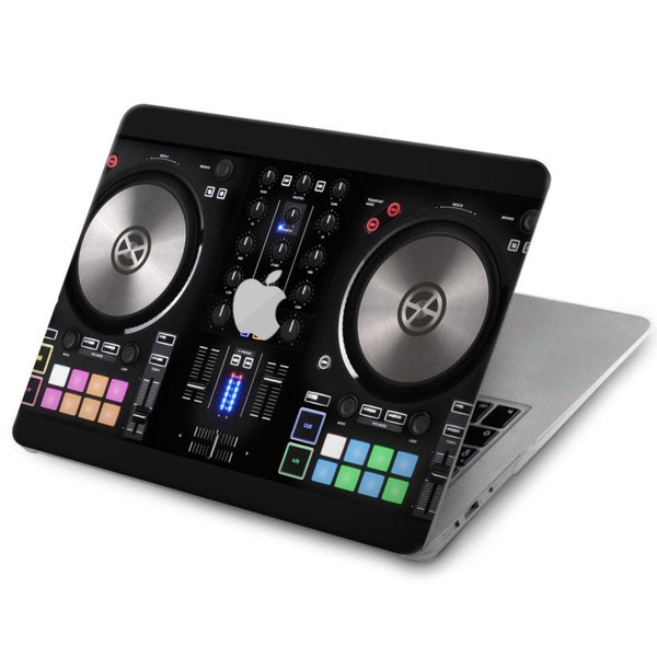 DJ Mixer Graphic Paint Hard Case for MacBook Pro 13, MacBook Air 13 Case A2337 A2338 M1, MacBook Pro 16 inch 15 inch 12 inch