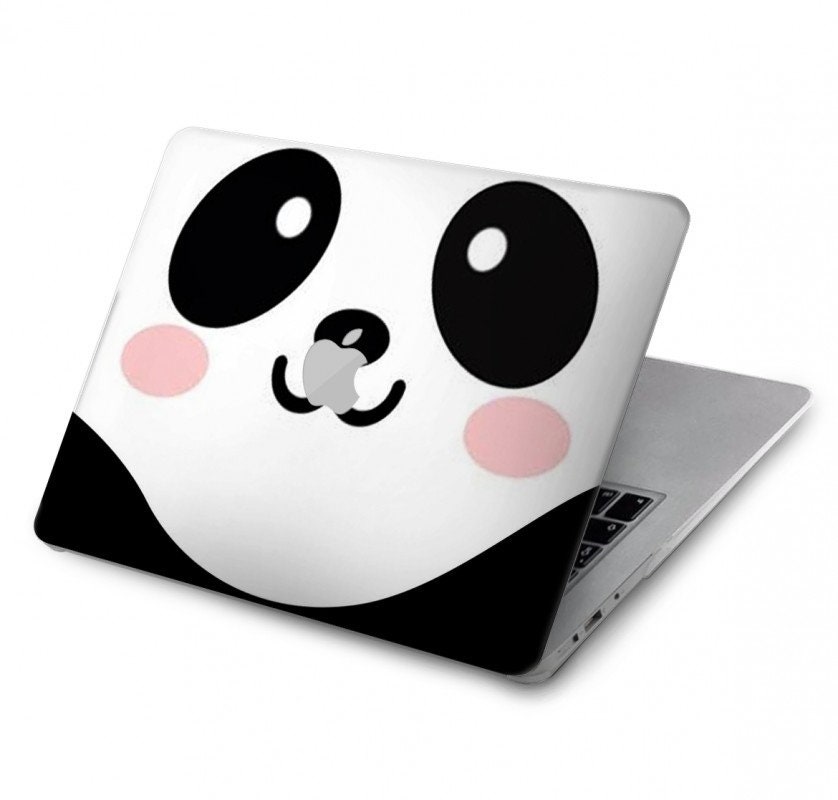 Cute Panda Cartoon Hard Case for MacBook Pro 13, MacBook Air 13