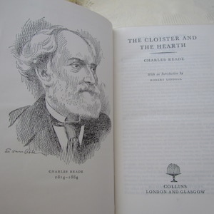 The Cloister and The Hearth by Charles Reade in Cardboard Slip Cover - Soft Back - Published in 1963 by Collins - Vintage Book