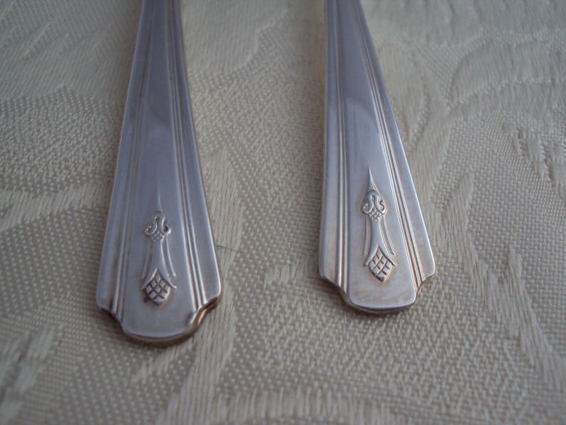 Vintage Silver Plated Dorchester Butter KnifeButter Spreader and Jam Spoon FlatwareSilverware Circa 1930/'s1940/'s Boxed