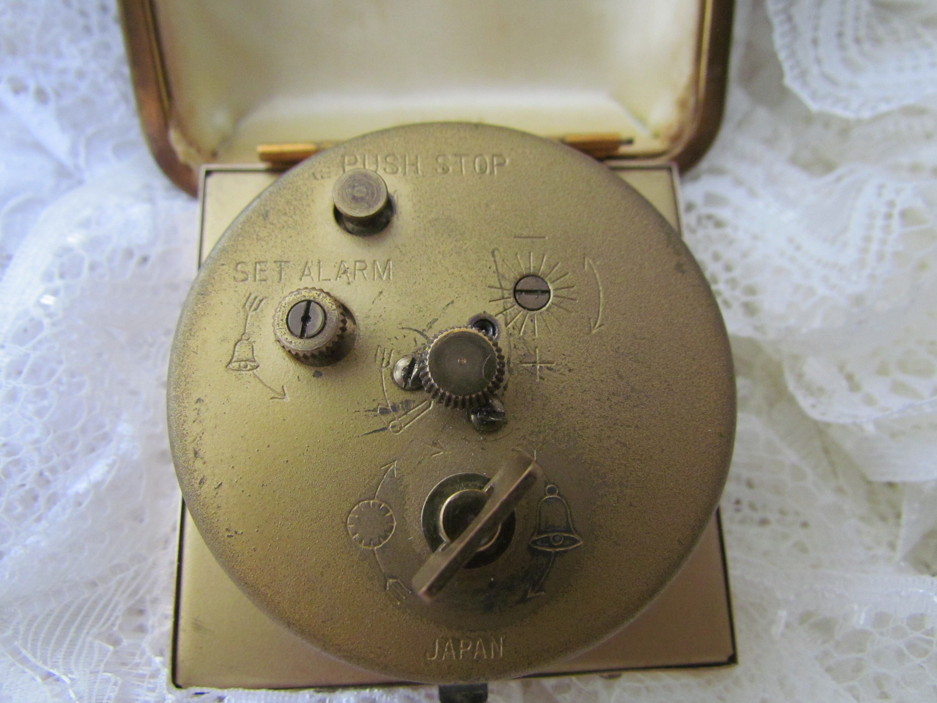 ビンテージ セイコー トラベル アラーム クロック - 手巻き機械式