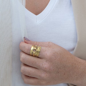 Shir Lamaalot Ring Religious Jewelry Women Unique Gold Ring Jewish Gift For Women Statement Ring For Women Hebrew Ring Jewish Ring
