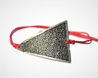 Red Cord Bracelet, Kabbalah Bracelet, Unique Bracelet, Hebrew Bracelet, Jewish Jewelry, Kabbalah Jewelry, 72 Names Of God, Priestly Blessing