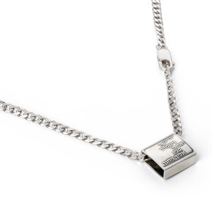 Hebrew Necklace, Jewish Necklace, Silver Necklace for Men, Religious Necklace, Jewish Jewelry, Priestly Blessing Prayer, Hebrew Jewelry