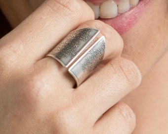 Ana Bekoach Ring, Jewish Kabbalah Prayer, Silver or Gold Plated