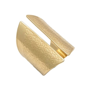 Unique Gold Ring, Open Ring, Kabbalah Ring, Jewish Ring, Hebrew Ring, Jewish Jewelry, Israeli Jewelry, Religious Jewelry, 72 Names Of God