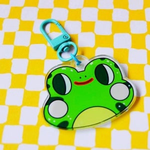 Frosch-Schlüsselanhänger | Der süßeste Frosch-/Kröten-Schlüsselanhänger der Welt!