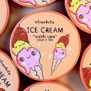 Ice Cream Washi Tape / Cute and Quirky Stationery