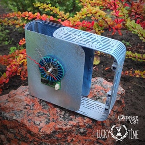 Steampunk Designer Clock / Bracket clock /  Tabletop clock design/ Home decor