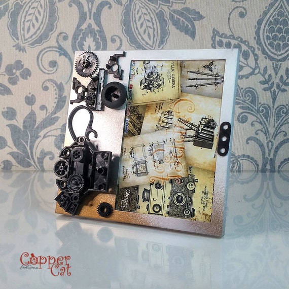 Steampunk Picture Frame - 6x4 Copper Photo – The Little Vintage Lamp Co