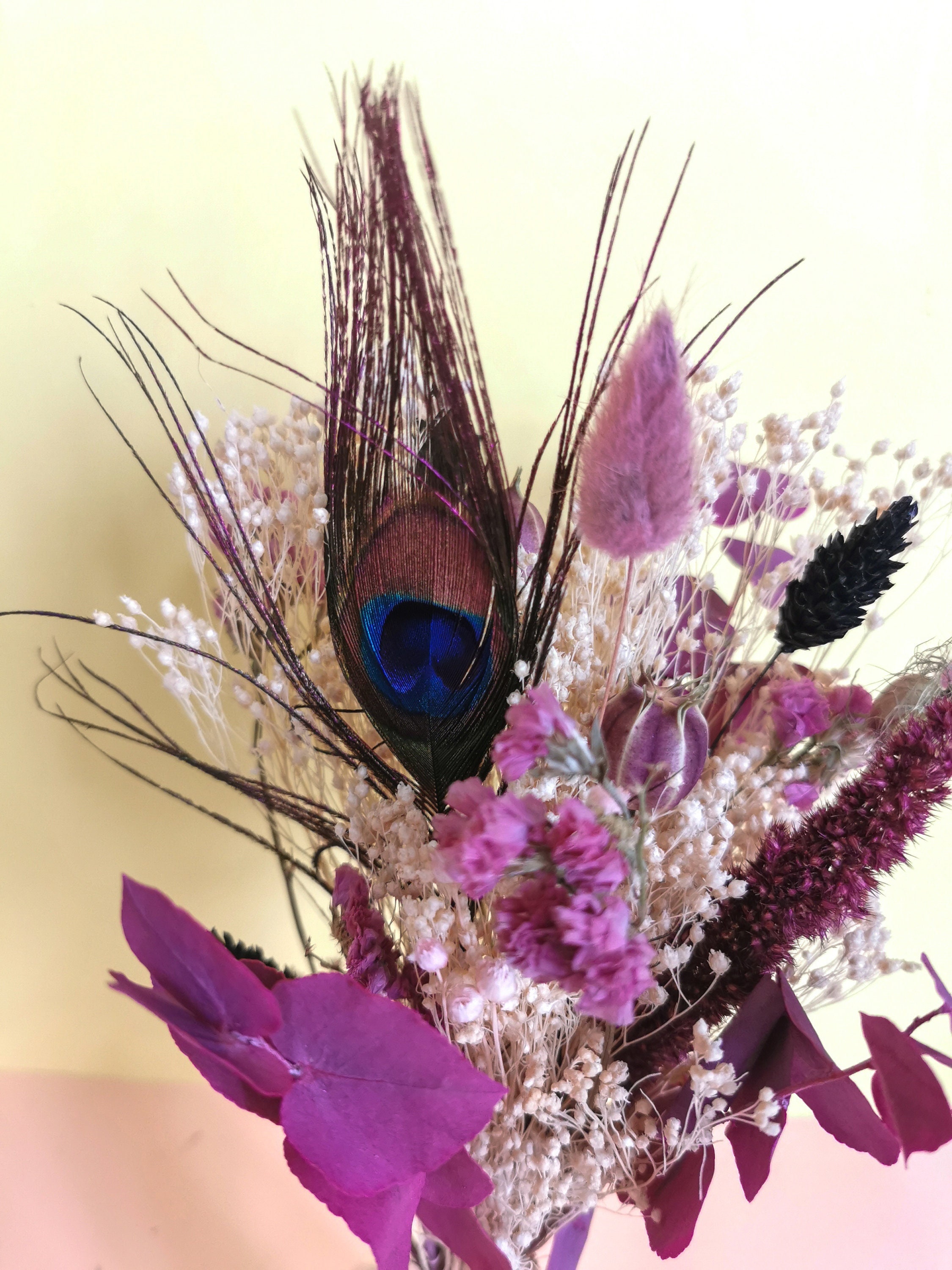 Bouquet de Fleurs Séchées Rose