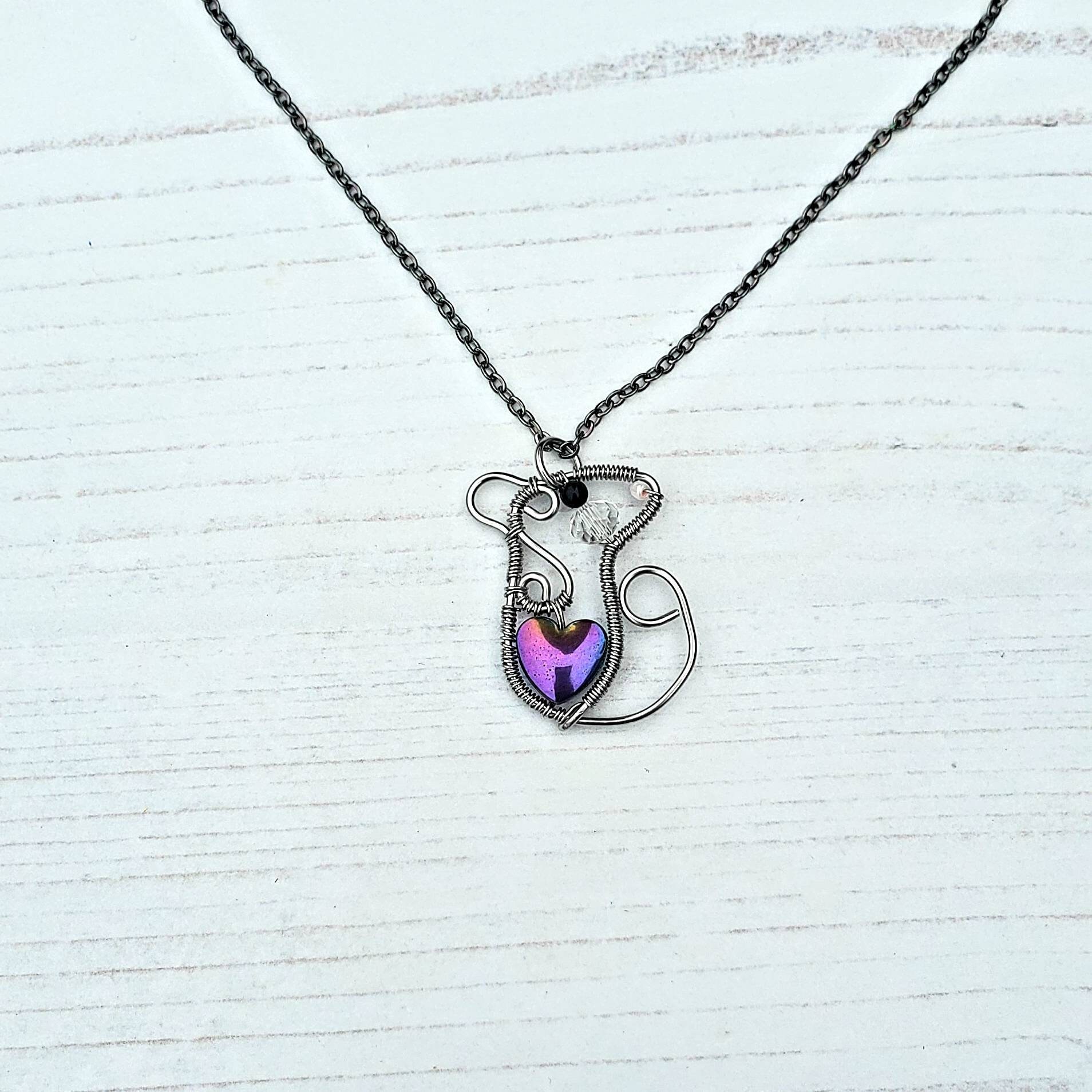 Rat heart locket Clearance
