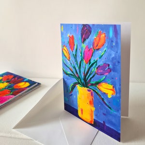 Tulpen wenskaart