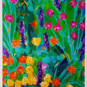 Blumen Druck