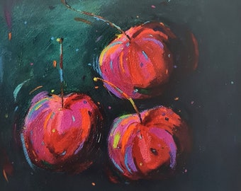 Cherries Square Postcard