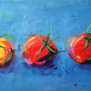 Tomaten Postkarte
